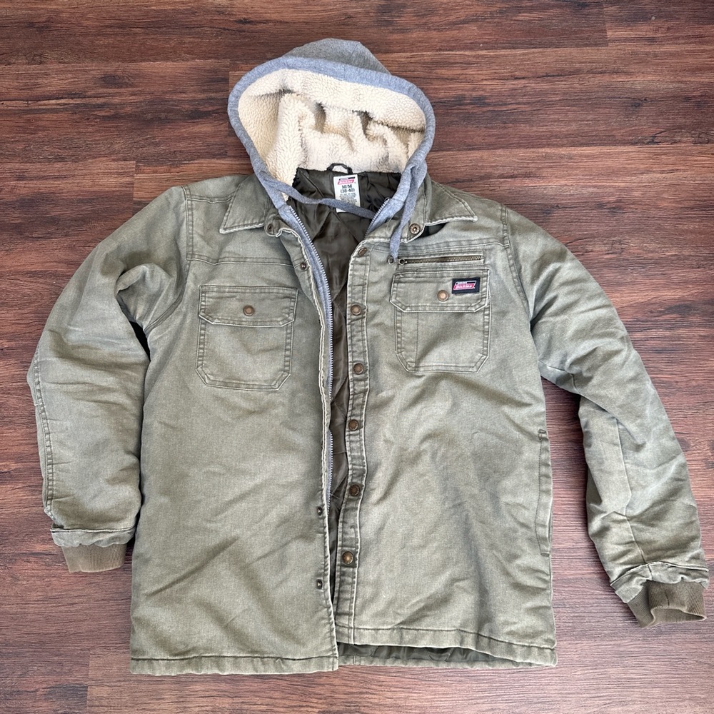 Dickies Green Hooded Field Jacket